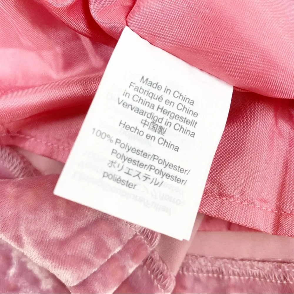 J Crew velvet‎ Ruffle spaghetti strap cami